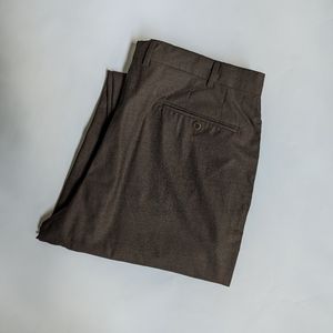 Ermenegildo Zegna size 36 brown wool dress pants